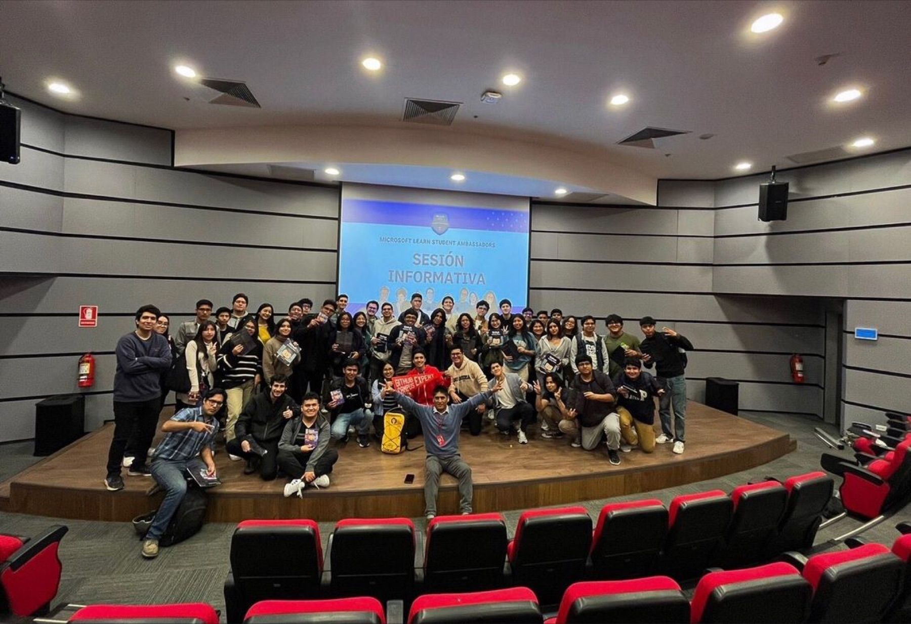 Students and organizers at the Microsoft Student Community Summit