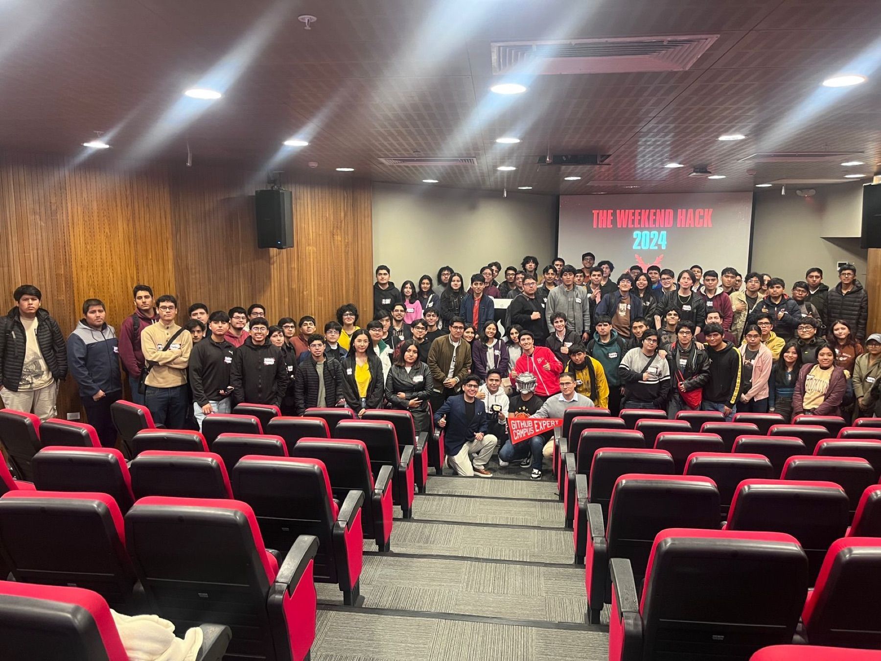 Participants at The Weekend Hack II