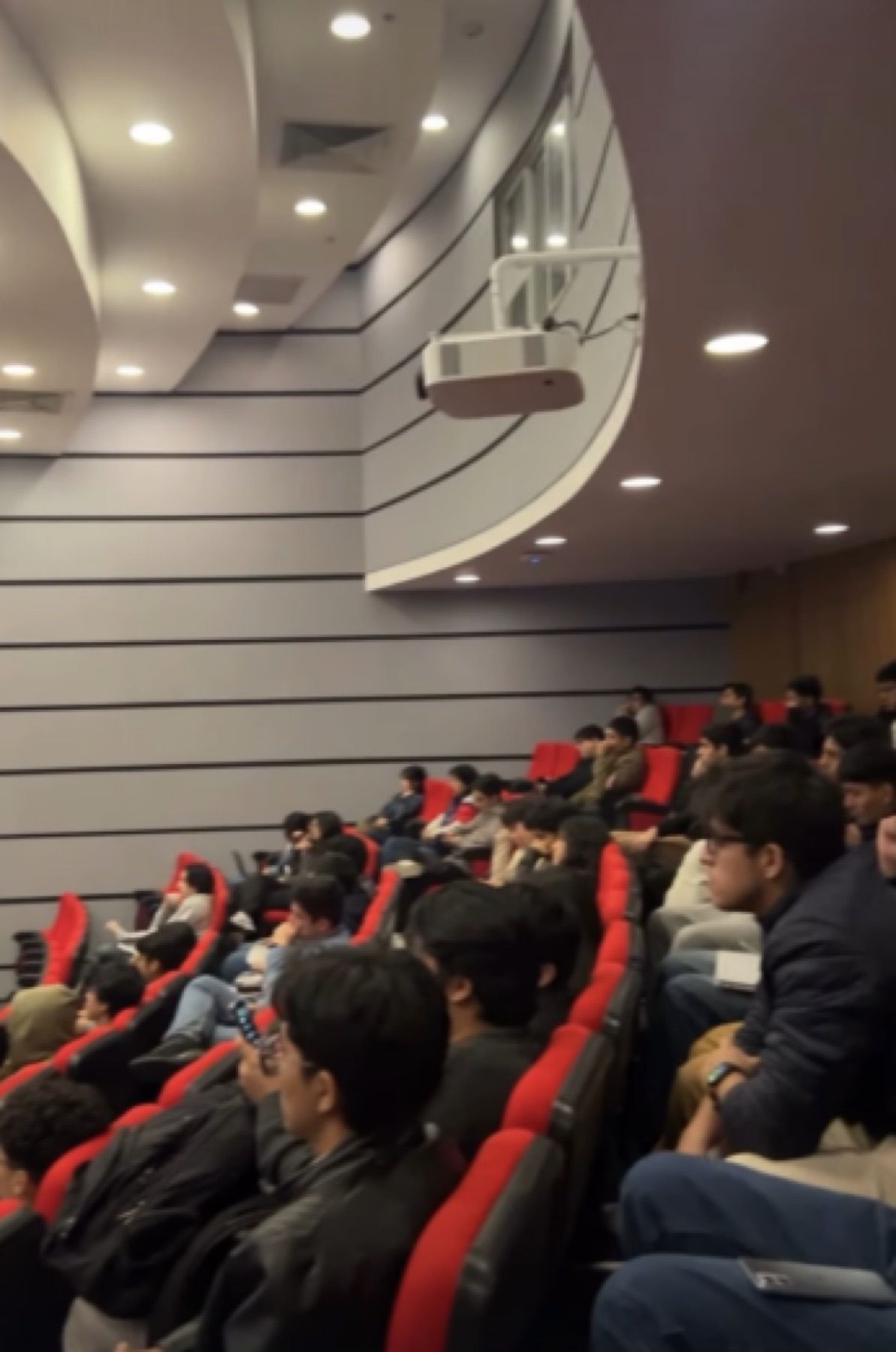 Students attending the in-person day of The Weekend Hack III